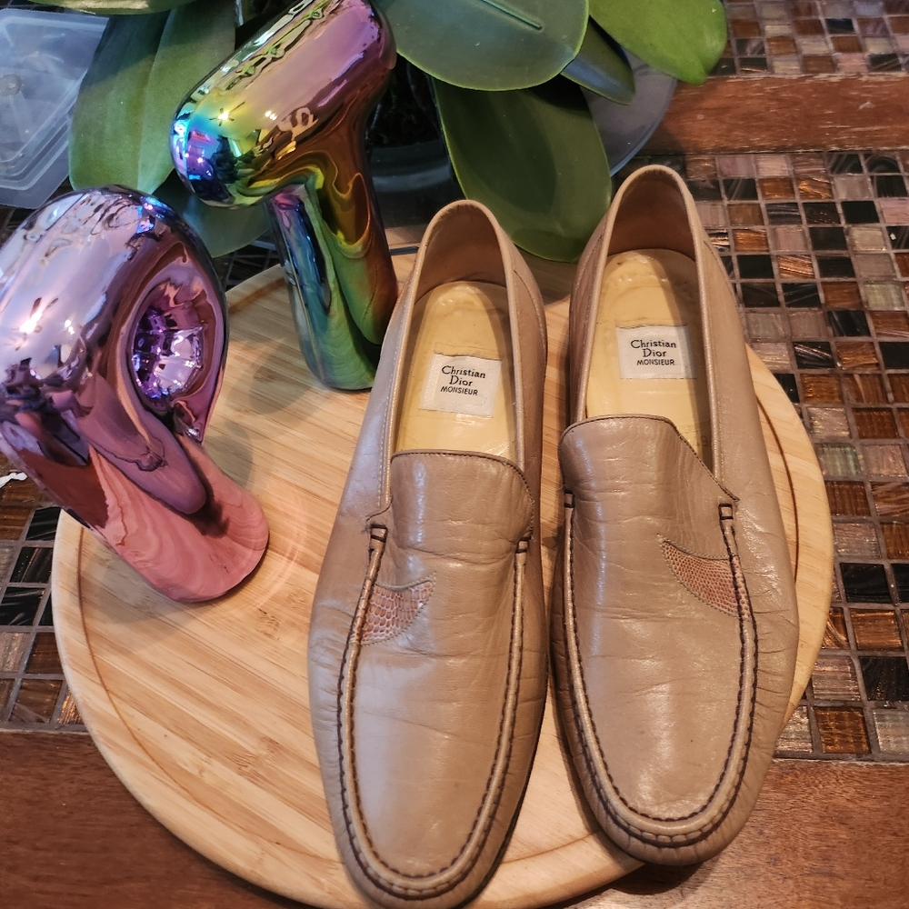 Christian Dior Monsieur leather shoes size 7.5 - Picture 2 of 8